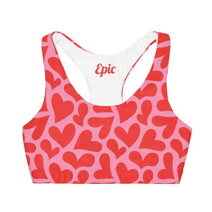 Youth Hearts Sports Bra