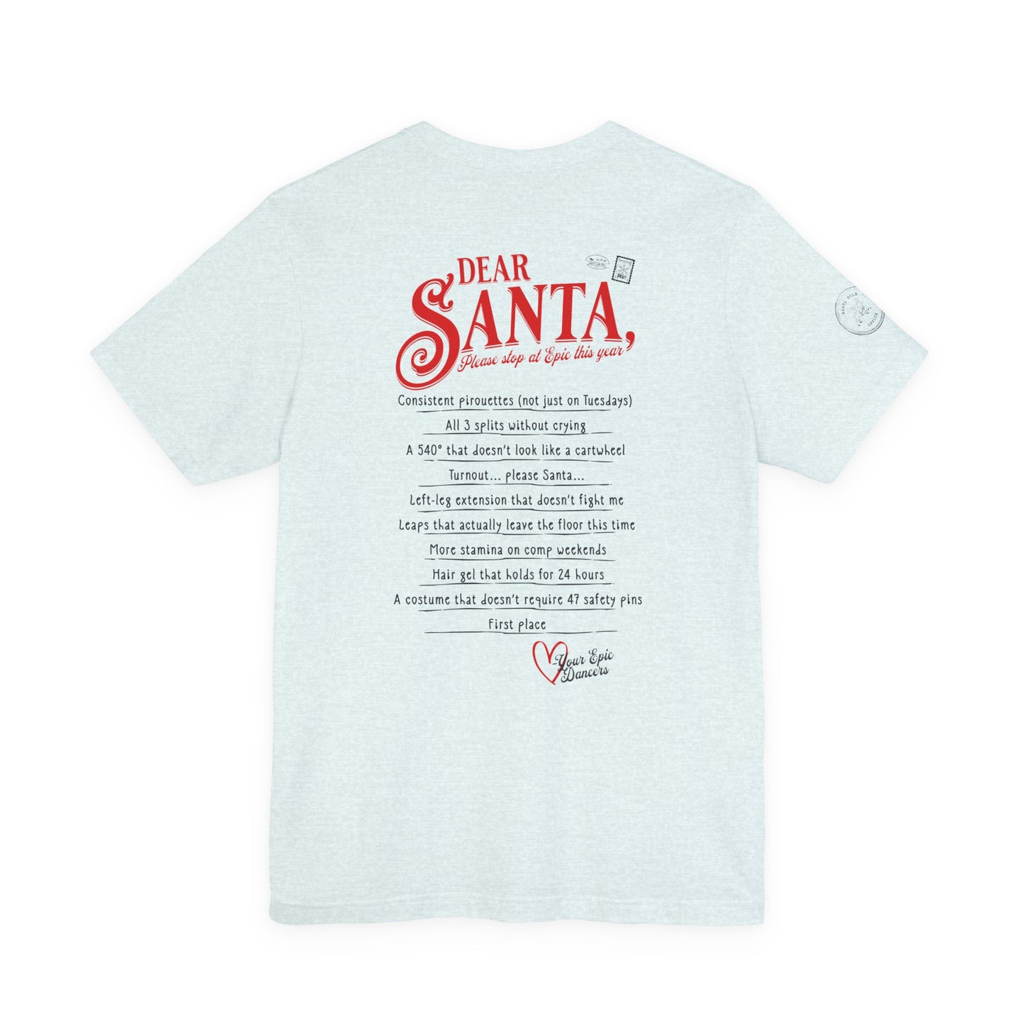 Adult Dear Santa Graphic Tee