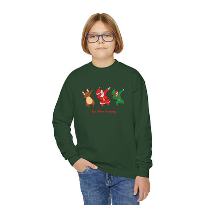 Youth "Dabbing all the Way" Crewneck