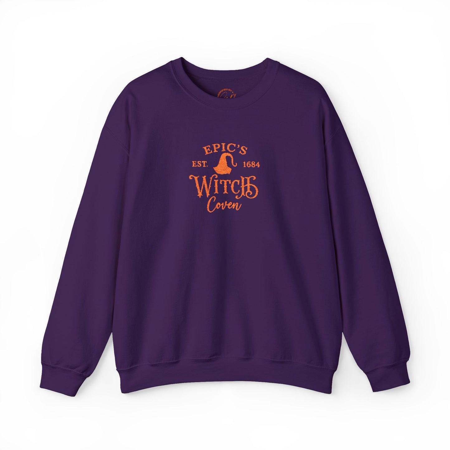 Embroidered Witch Coven Crewneck
