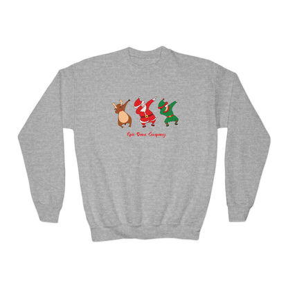 Youth "Dabbing all the Way" Crewneck