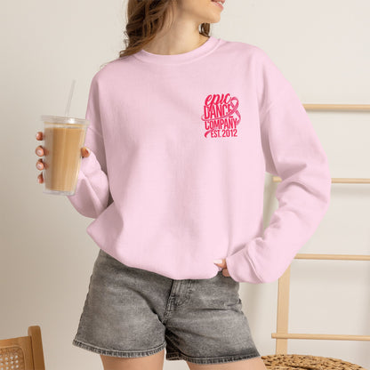 "We Dance for a Cause" Pink Sweatshirt