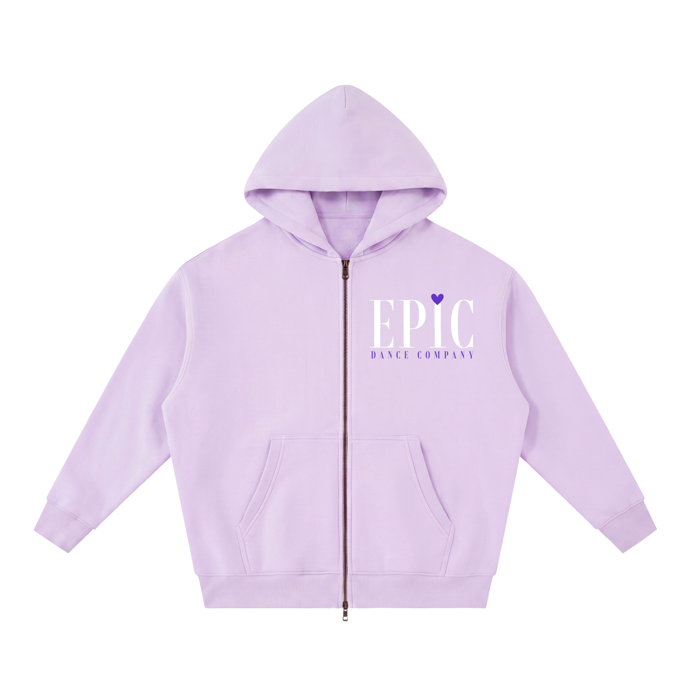 Adult Epic Essential Oversized Boxy Fit Zip Up