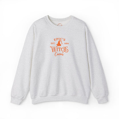 Embroidered Witch Coven Crewneck