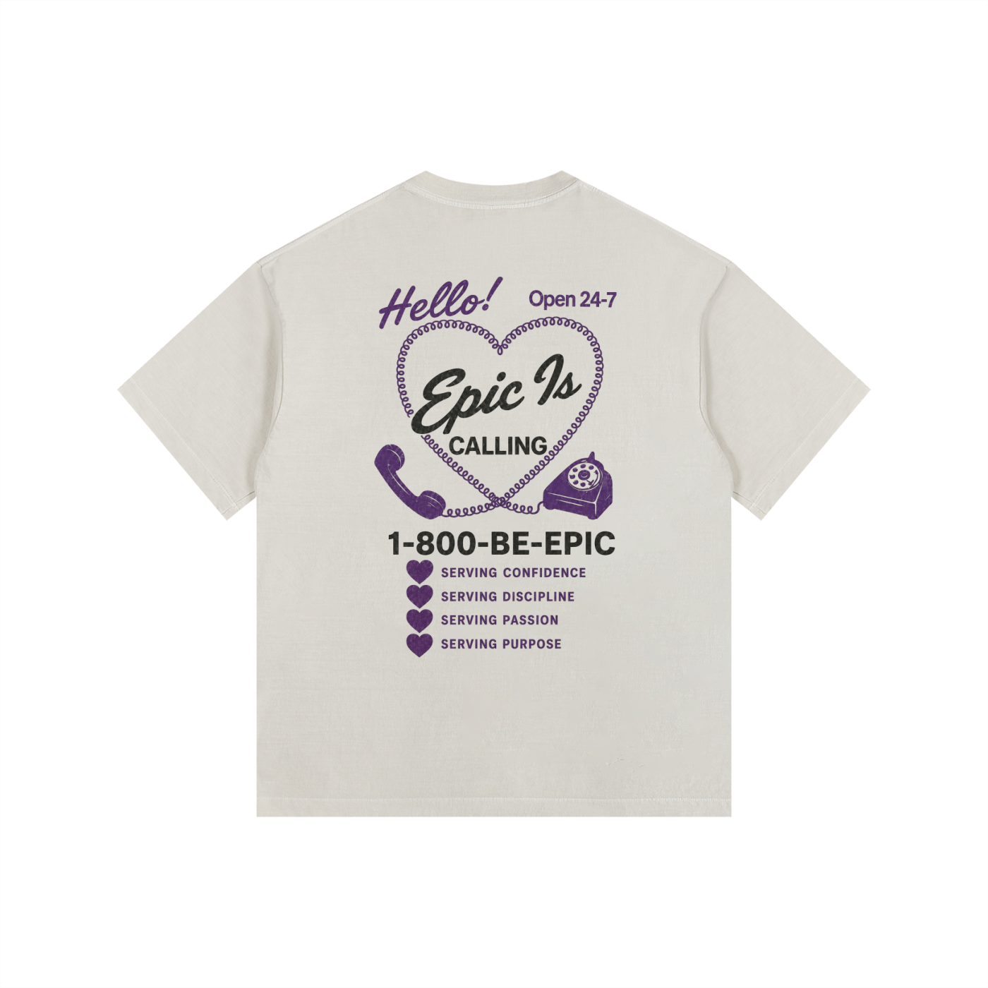Adult "Epic is Calling" Oversized Tee