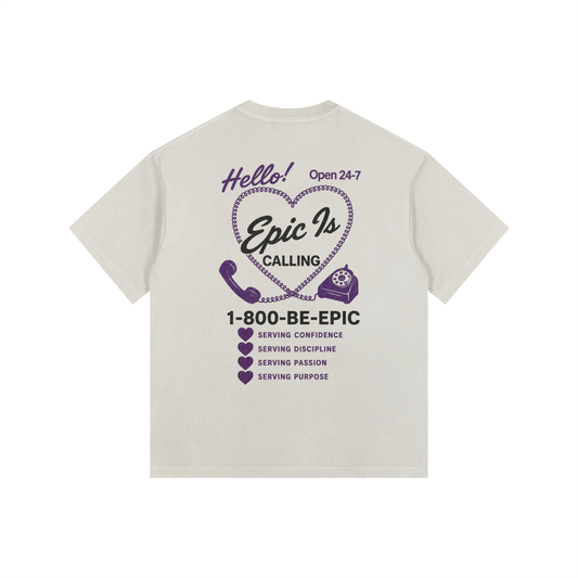 Adult "Epic is Calling" Oversized Tee