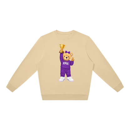 Adult Epic Bear Oversized Crewneck