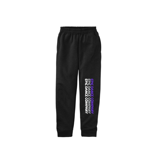 Epic Dance Company Youth Jogger Black