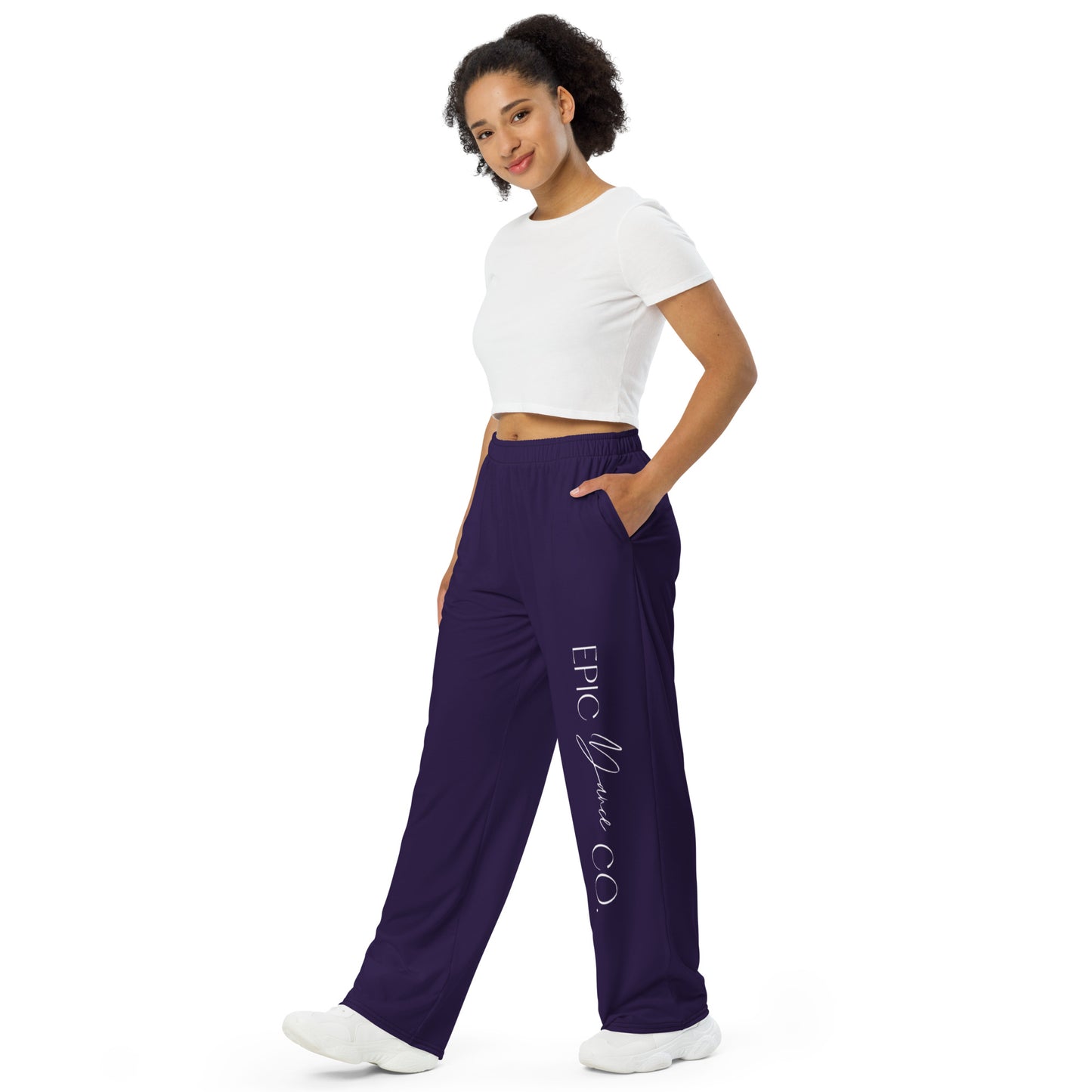 Adult Deep Purple Lounge Pants