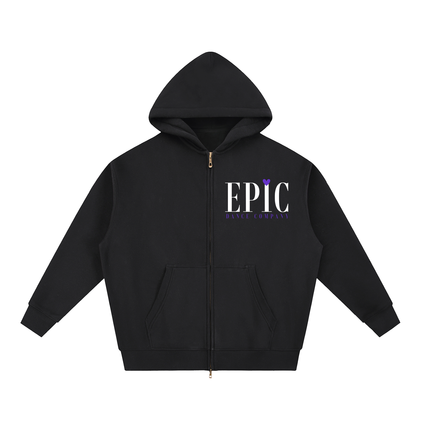Adult Epic Essential Oversized Boxy Fit Zip Up