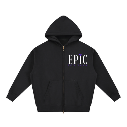 Adult Epic Essential Oversized Boxy Fit Zip Up