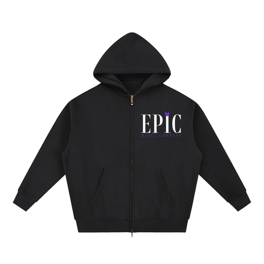Adult Epic Essential Oversized Boxy Fit Zip Up