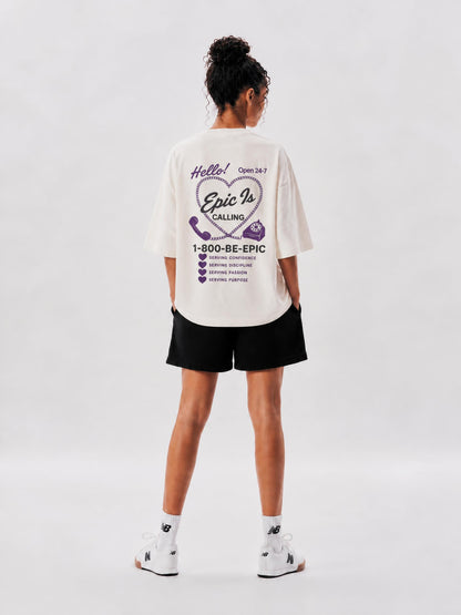 Adult "Epic is Calling" Oversized Tee