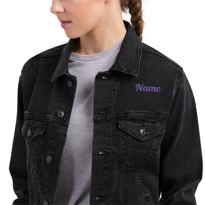 Adult "Exclusive Member" Denim Jacket